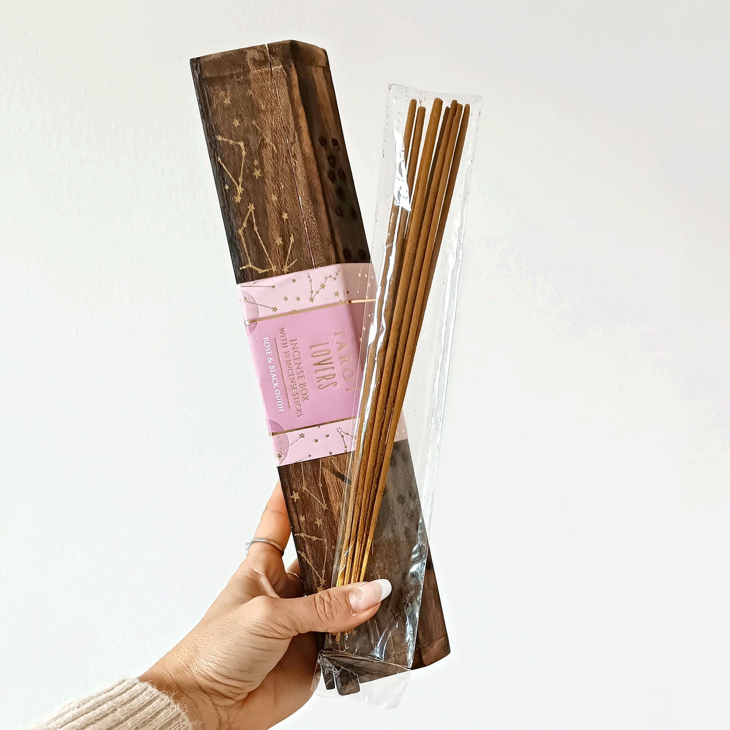 PORTA INCENSO IN LEGNO
