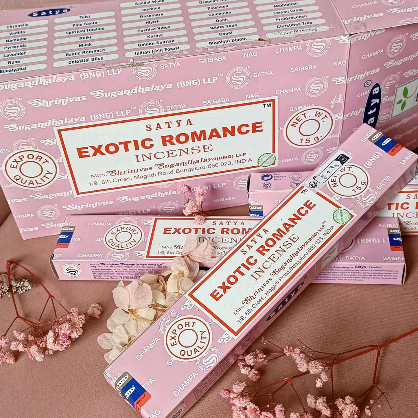 INCENSO Satya EXOTIC ROMANCE